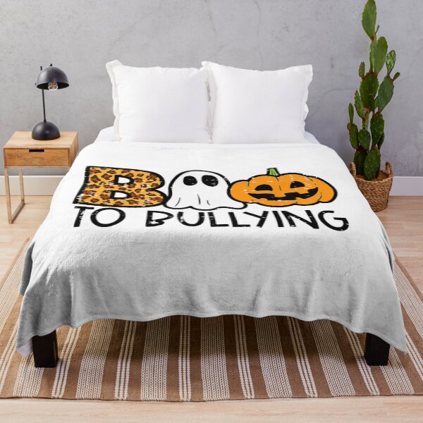 Item preview, Boo To Bullying Ghost Pumpkin Orange Anti Bully Unity Day 		 designed and sold by wildatrinkoo.