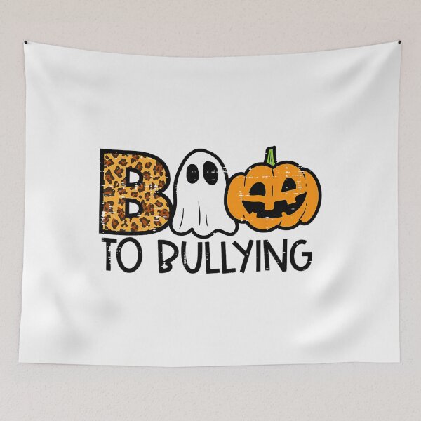 Item preview, Boo To Bullying Ghost Pumpkin Orange Anti Bully Unity Day 		 designed and sold by wildatrinkoo.
