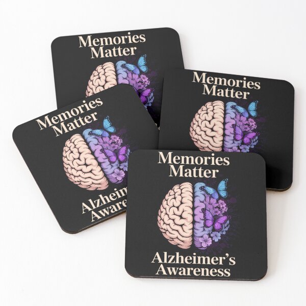 Item preview, Alzheimer's Dementia Awareness Support Brain Memories Matter designed and sold by papertaless.