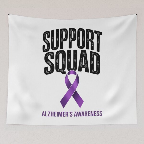 Item preview, Alzheimer's Dementia Awareness Support Vintage Support Squad designed and sold by papertaless.