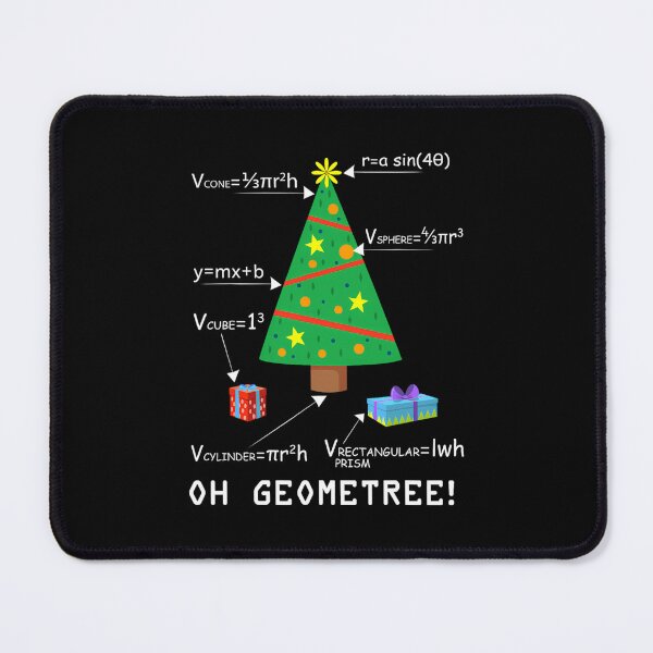 Item preview, Oh Geometree 	 Geometry Christmas Tree Funny Math 	 		 designed and sold by hailersuont.