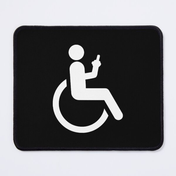 Item preview, Funny Handicap 	 Disabled Amputee Tee Humor Wheelchair 	1	 designed and sold by nechbasweatl.