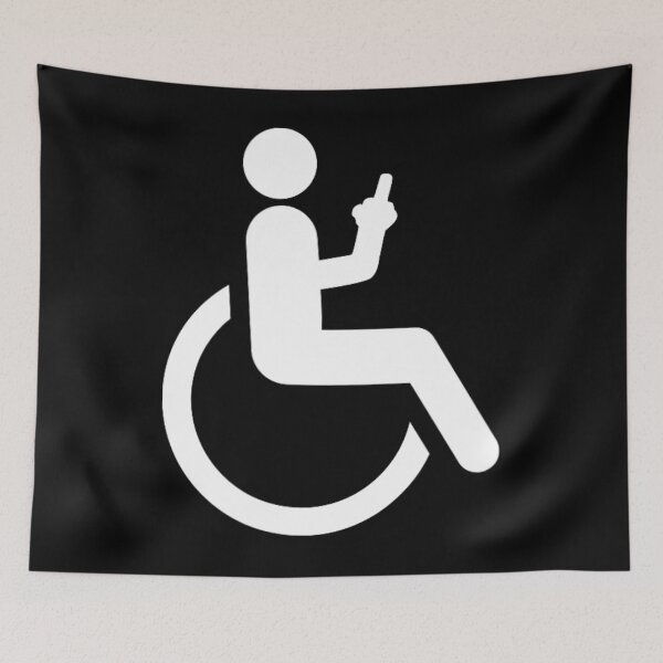 Item preview, Funny Handicap 	 Disabled Amputee Tee Humor Wheelchair 	1	 designed and sold by nechbasweatl.