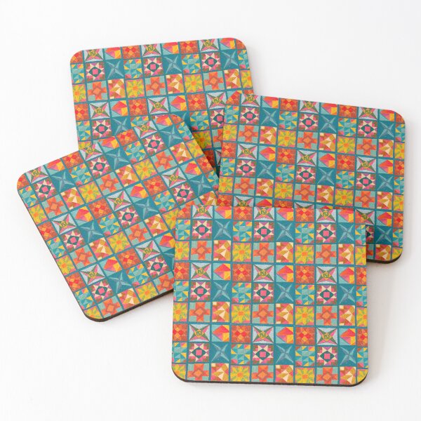 Item preview, Sangria Quilt Patchwork Pattern  designed and sold by MoreWaterThanBlood.