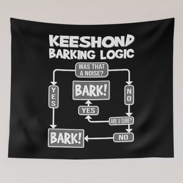 Item preview, Dog Barking Logic	 designed and sold by hilliealhawyt.