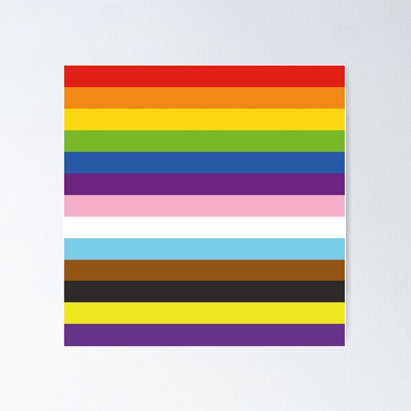 Artikelvorschau, Inclusive Pride Flag Colors   entworfen und verkauft von TalBright.