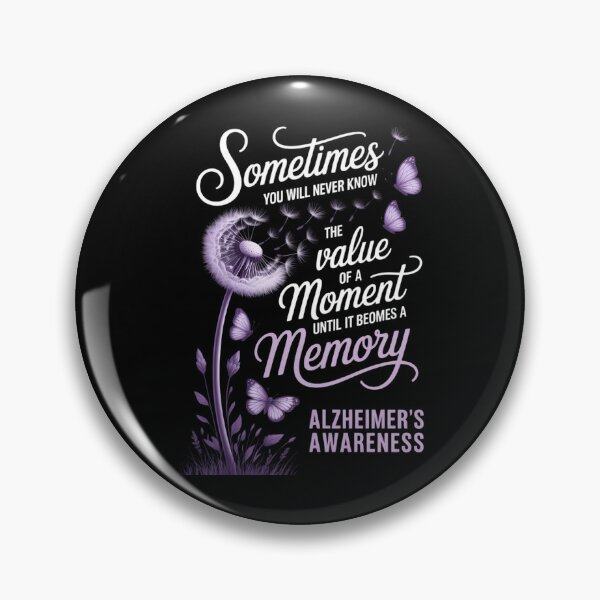 Item preview, Alzheimer's Disease Awareness Dementia I Wear Purple designed and sold by papertaless.