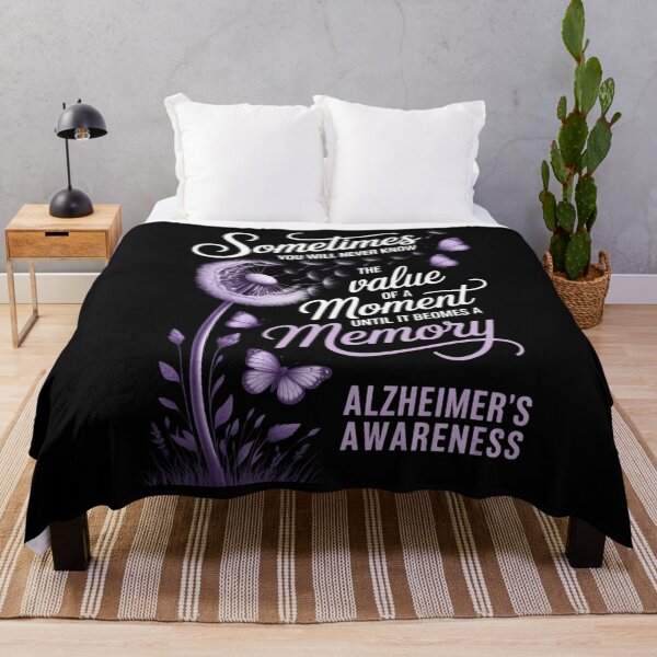 Item preview, Alzheimer's Disease Awareness Dementia I Wear Purple designed and sold by papertaless.