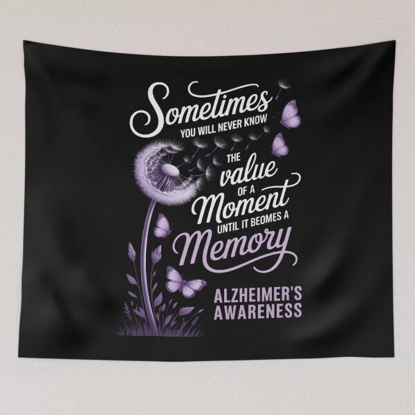 Item preview, Alzheimer's Disease Awareness Dementia I Wear Purple designed and sold by papertaless.