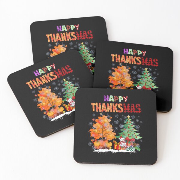 Item preview, Funny Happy Thanksmas Cute Thanksgiving and Christmas Trees 		 designed and sold by nechbasweatl.