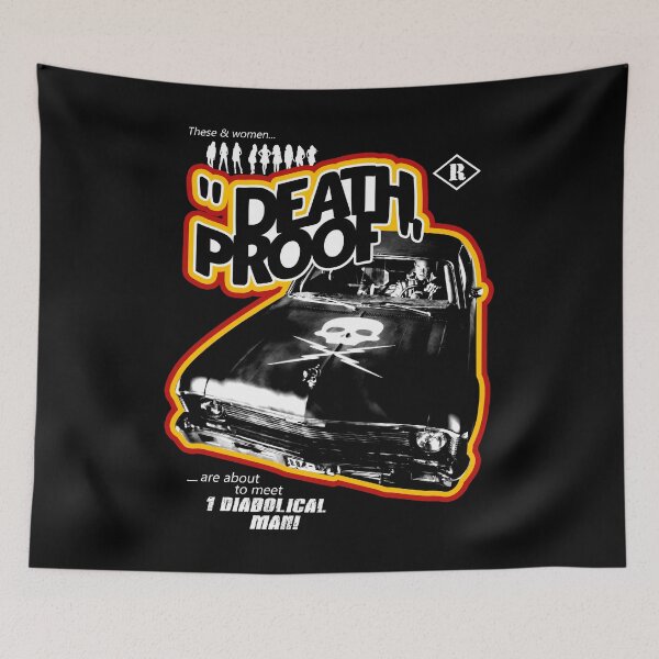 Item preview, Death Proof Car Poster | Retro Grindhouse Vintage Movie Art PNG designed and sold by Joiwns45.
