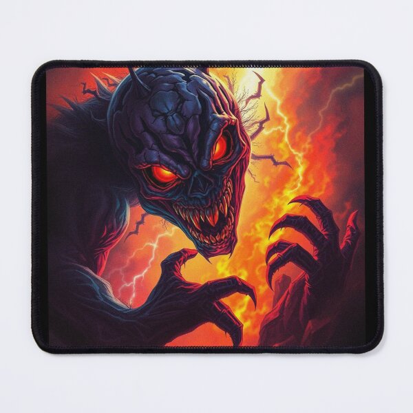 Item preview,  Demonic evil creature cool heavy metal halloween artwork designed and sold by Vintage Designs +.