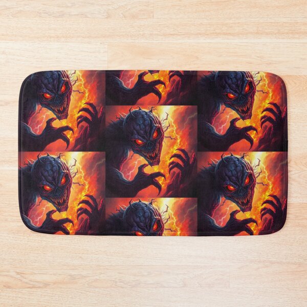 Item preview,  Demonic evil creature cool heavy metal halloween artwork designed and sold by Vintage Designs +.
