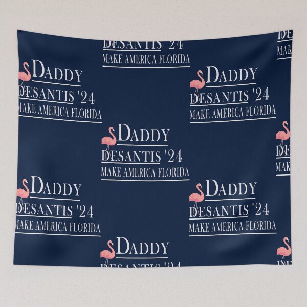 Item preview, Daddy 2024 Desantis Make America Florida Flamingo Election,father_s day designed and sold by silasrory.