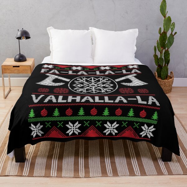Item preview, Fa-La-La-La Valhalla-La Viking God Ugly Christmas Design designed and sold by zotranahbunb.