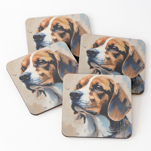 Item preview, Majestic Beagle in Expressive Brushstrokes designed and sold by SmilingAnny.