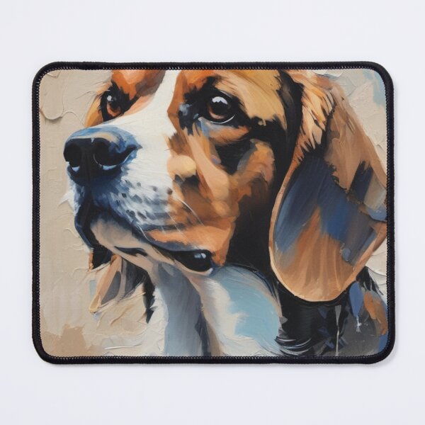 Item preview, Majestic Beagle in Expressive Brushstrokes designed and sold by SmilingAnny.