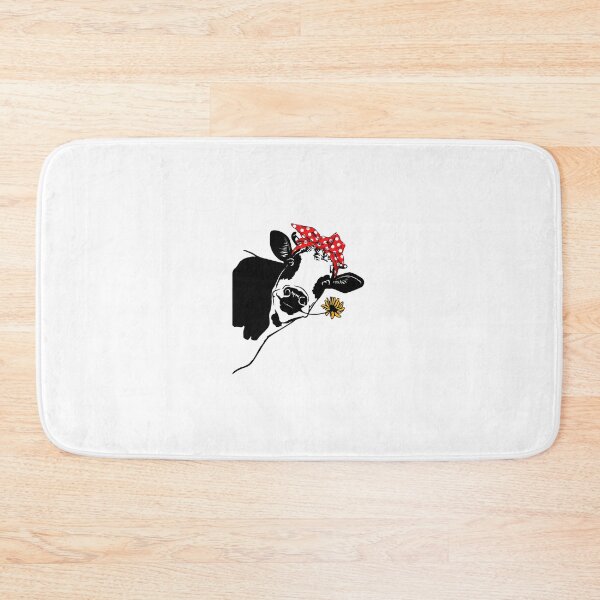 Item preview, Cute 	 	 Heifer Cow With Bandana Headband and Glasses 		 designed and sold by gajrebinoya1.