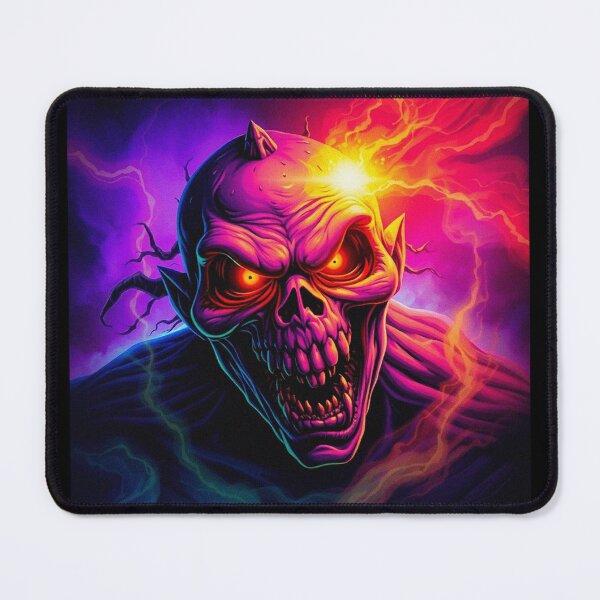 Item preview, Demonic evil creature cool heavy metal halloween artwork designed and sold by Vintage Designs +.