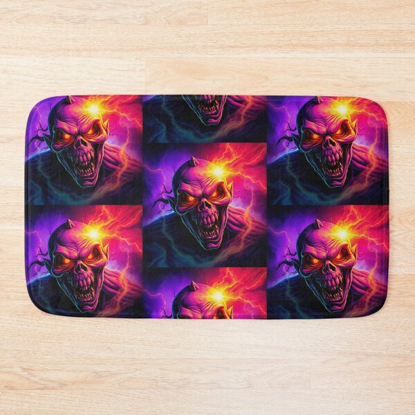 Item preview, Demonic evil creature cool heavy metal halloween artwork designed and sold by Vintage Designs +.