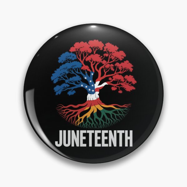 Item preview, American Grown African Root Tree Juneteenth Black Freedom designed and sold by papertaless.