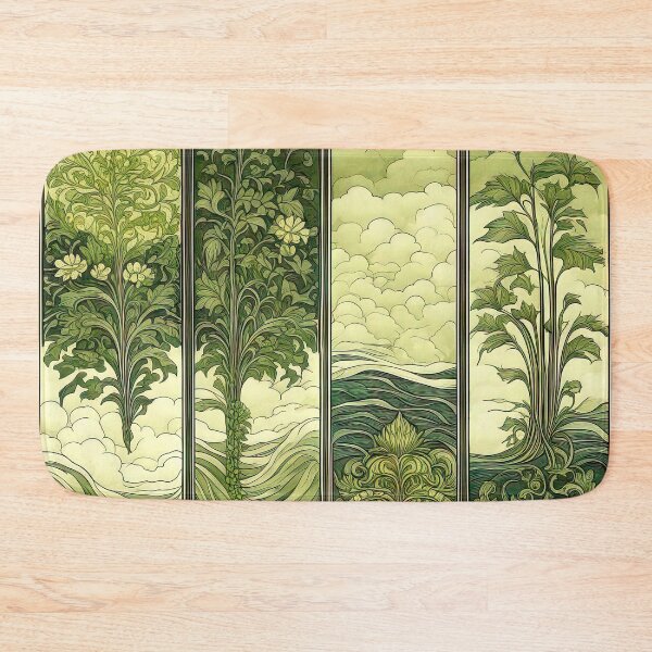 Item preview, Verdant Nouveau Panels designed and sold by LanaGustavsson.
