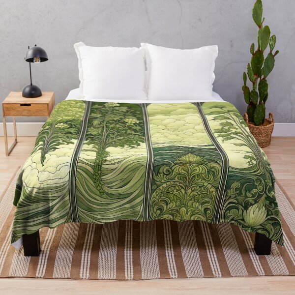 Item preview, Verdant Nouveau Panels designed and sold by LanaGustavsson.