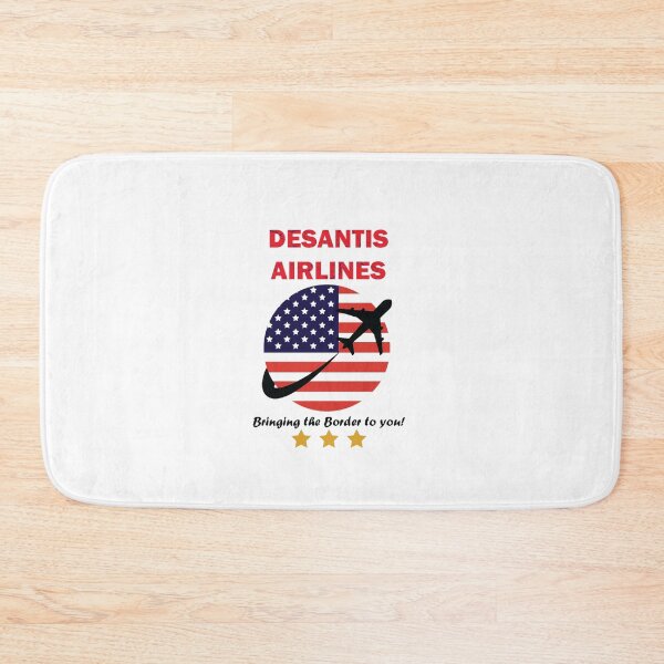 Item preview, Desantis Airlines Bringing The Border To You (1) designed and sold by silasrory.