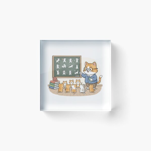 Item preview, Teacher Cat's Lesson designed and sold by Iuqiune.