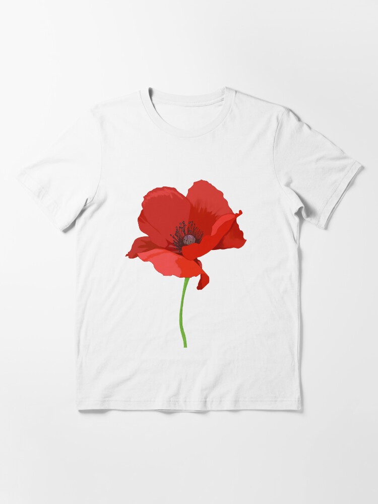 "Poppy" Tshirt for Sale by abirose30 Redbubble poppy tshirts
