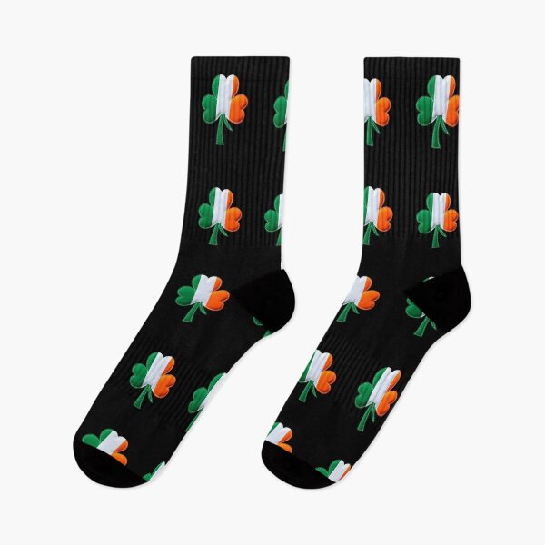 Item preview, Ireland Shamrock Tricolour Flag designed and sold by OliDesigns.