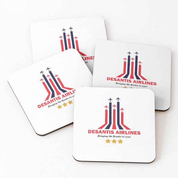 Item preview, Desantis Airlines Bringing The Border To You designed and sold by silasrory.