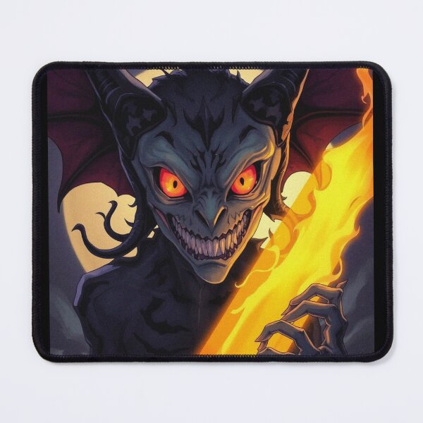 Item preview, Demonic evil creature cool heavy metal halloween artwork designed and sold by Vintage Designs +.
