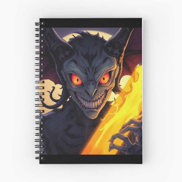 Item preview,  Demonic evil creature cool heavy metal halloween artwork designed and sold by Vintage Designs +.