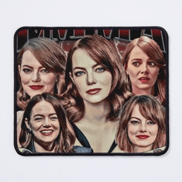 Item preview, Emma Stone Multi Faces Red designed and sold by CassieGibbone.