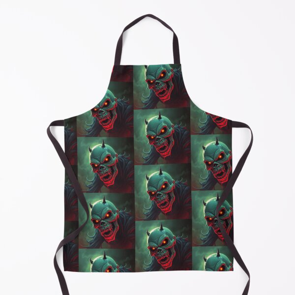 Item preview, Demonic evil creature cool heavy metal halloween artwork designed and sold by Vintage Designs +.