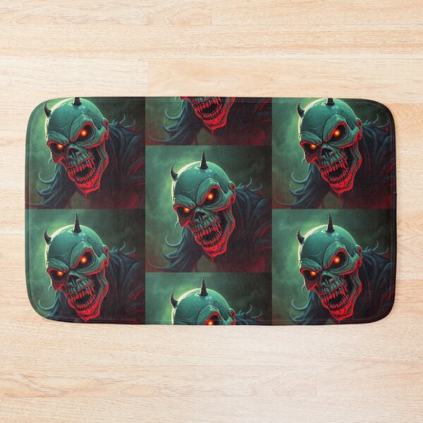 Item preview, Demonic evil creature cool heavy metal halloween artwork designed and sold by Vintage Designs +.