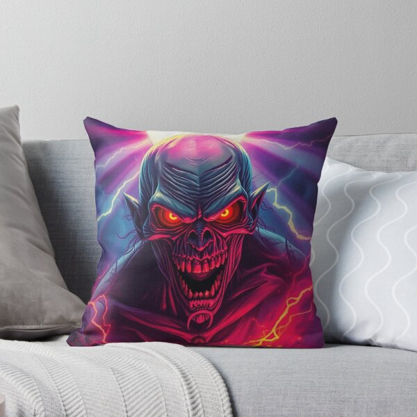 Item preview, Demonic evil creature cool heavy metal halloween artwork designed and sold by Vintage Designs +.