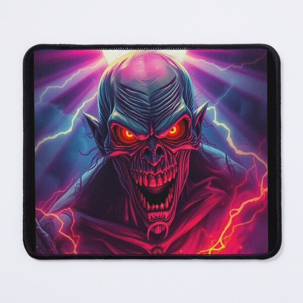 Item preview, Demonic evil creature cool heavy metal halloween artwork designed and sold by Vintage Designs +.