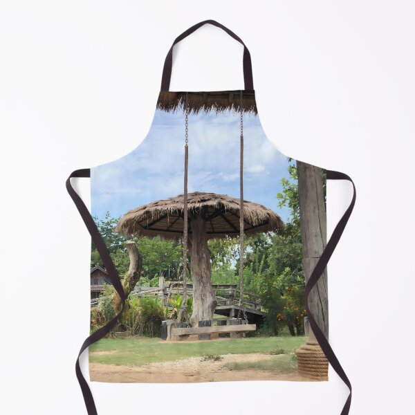 Item preview, Nature Peaceful Swing House Art designed and sold by Happyfreedom.