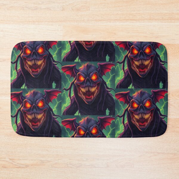 Item preview, Demonic evil creature cool heavy metal halloween artwork designed and sold by Vintage Designs +.