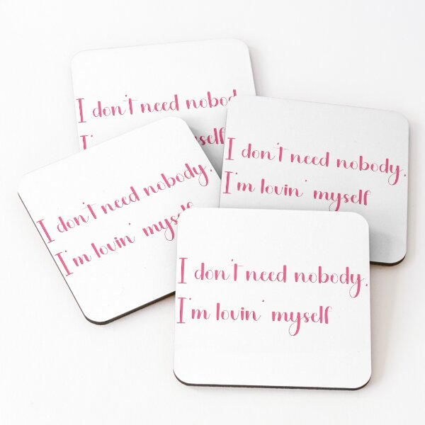 Item preview, I don't need anybody, I'm lovin' myself AVA MAX designed and sold by Sticker tok.