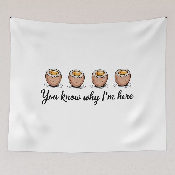 Item preview, You Know Why I'm Here Deviled Eggs Thanksgiving Dinner designed and sold by Bandikonsalez.