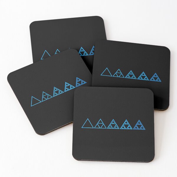 Item preview, Math Sierpinski Triangles Fractal Geometry Mathematics 		 designed and sold by decruhammij.