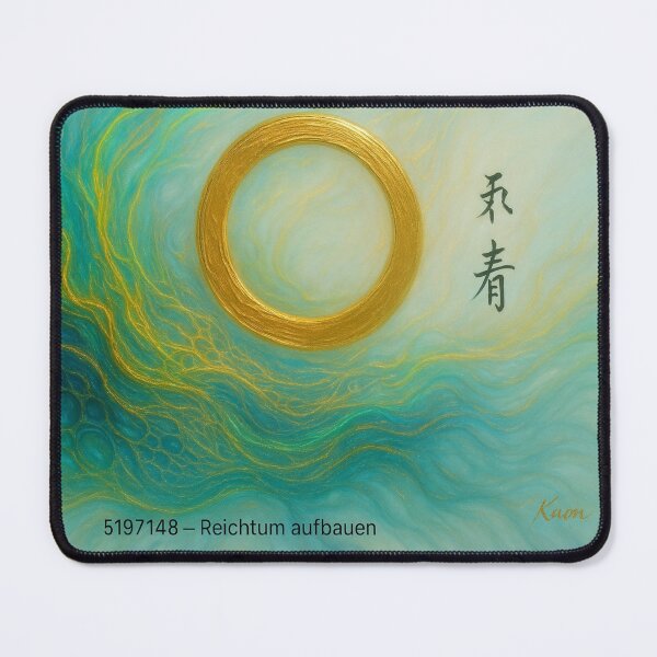 Item preview, 5197148 – Build Wealth | Grabovoi Code for Natural Abundance | Spiritual Artwork with Golden Growth designed and sold by Zenlines by Ralf Gradl.
