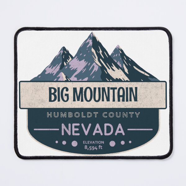Item preview, Big Mountain, Humboldt County, Nevada, Mountain Design designed and sold by Wanderful-roads.
