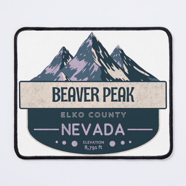 Item preview, Beaver Peak, Elko County, Nevada, Mountain Design designed and sold by Wanderful-roads.