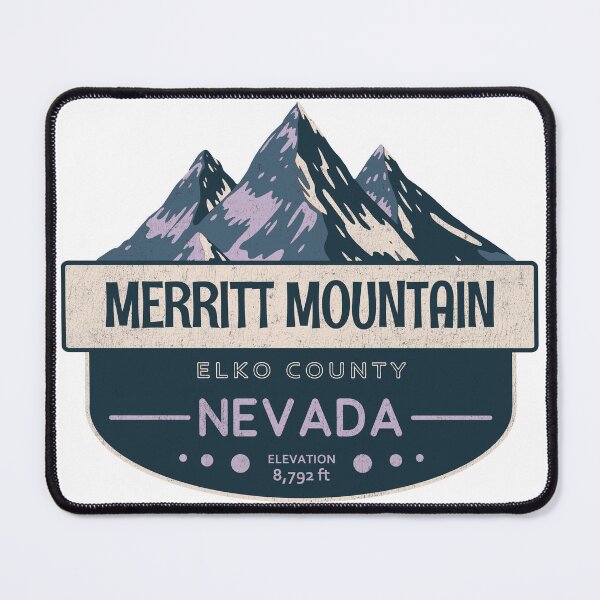 Item preview, Merritt Mountain, Elko County, Nevada, Mountain Design designed and sold by Wanderful-roads.