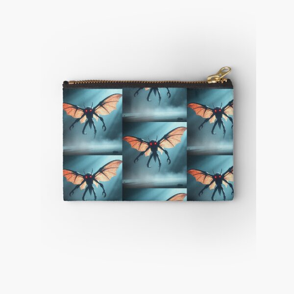 Item preview, The Mothman cryptid painting designed and sold by Vintage Designs +.