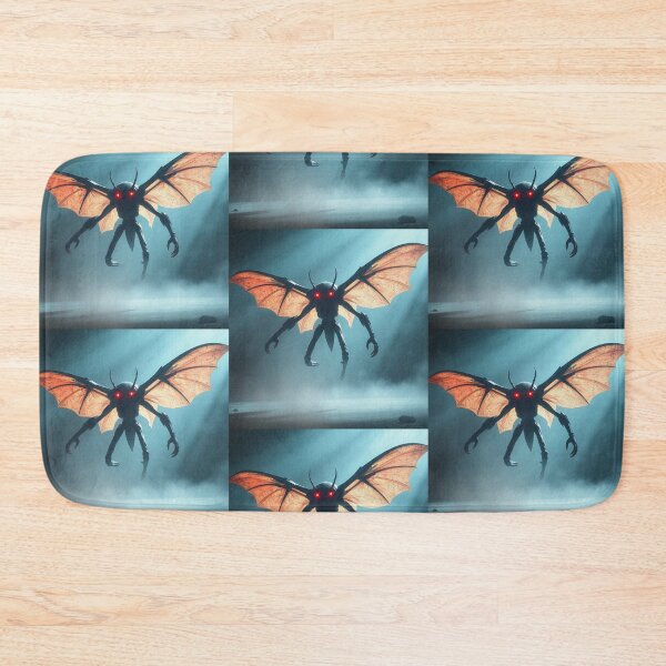 Item preview, The Mothman cryptid painting designed and sold by Vintage Designs +.